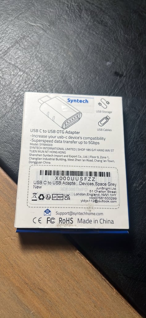 Syntech USB C TO USB OTG ADAPTOR