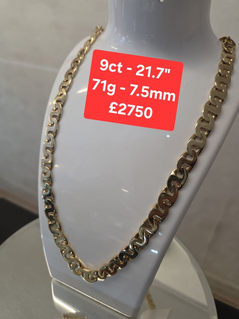 🔥 9ct gold chain 