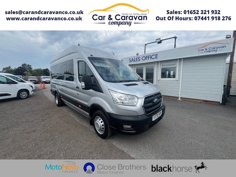 image for 2020 70 FORD TRANSIT 2.0 460 ECOBLUE TREND MINIBUS DOUBLE CAB 5DR DIESEL MANUAL 