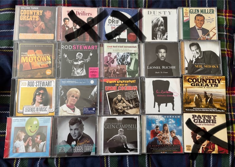 Cd Collection of goldie oldies over 350 