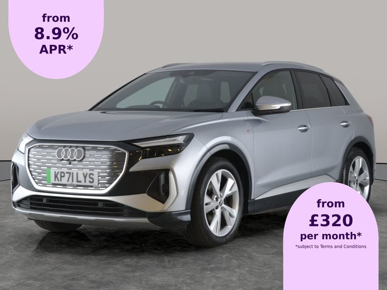 image for 2021 Audi Q4 e-tron 35 S line SUV 5dr Electric Auto 55kWh (170 ps) - LANE DEPARTURE  - SPORTS S S...