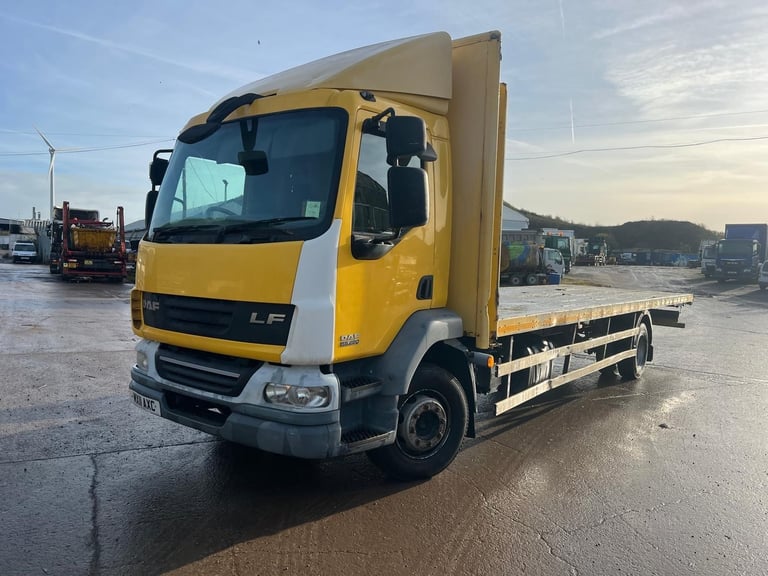image for DAF TRUCKS LF 55 220 14 TONNE 26 FT FLATBACK IDEAL EXPORT ( EURO 4 ) 