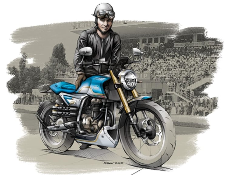 Mondial HPS 125 Ubbiali Edition 2024 Modern Classic Retro Cafe Racer Motorcyc...