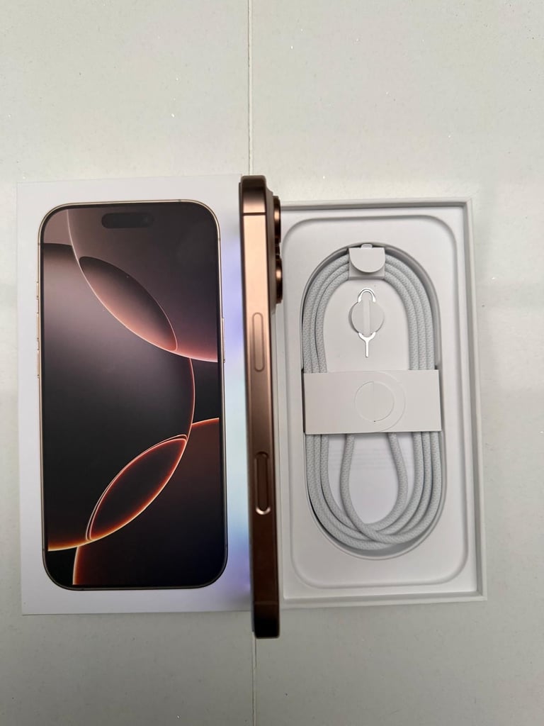 Apple iPhone 16 Pro, 512GB, Desert Titanium 