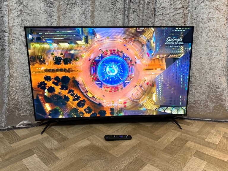 55" Polaroid Smart 4K Roku TV Ultra HD HDR LED TV