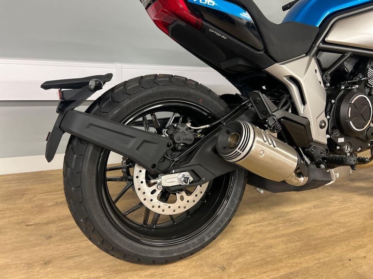 2025 Cf Moto Cl-X 700CL-X HERITAGE Petrol blue 6 Speed