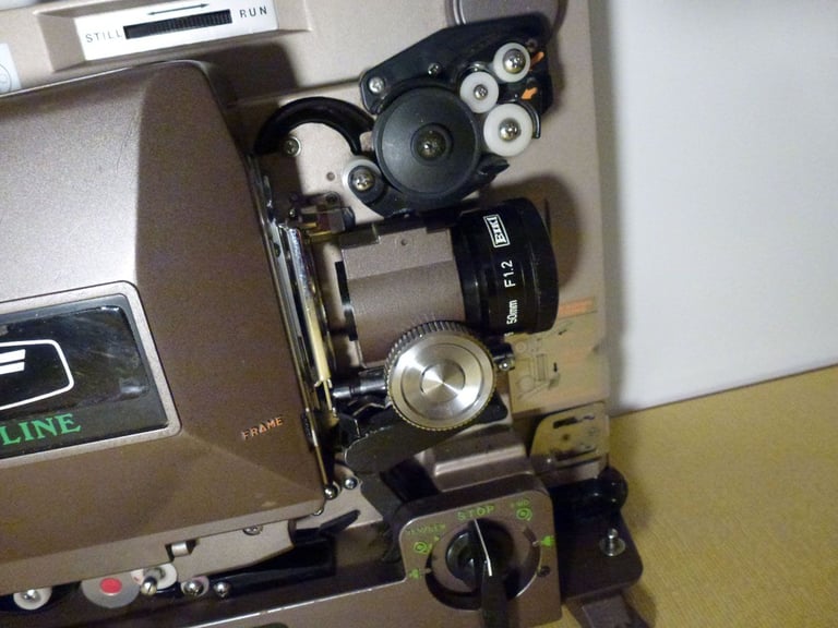 RARE HIGH QUALITY 16mm FILM PROJECTOR BY ELF OF JAPAN - EIKI SNT CINE