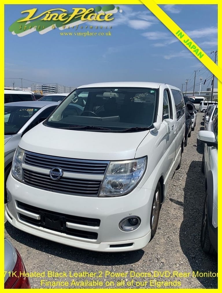 image for 2025 Nissan Elgrand 3.5 Highway Star Black Leather Edition,8 Seats,Auto MPV Petrol Automatic