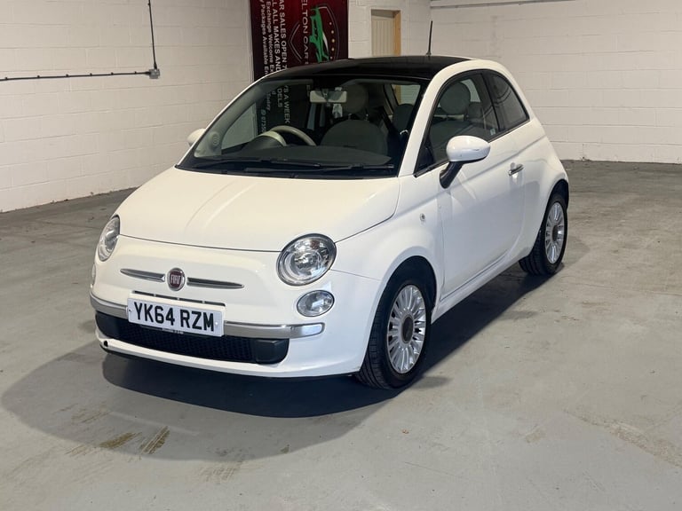 2014 Fiat 500 1.2 Lounge Euro 6 (s/s) 3dr HATCHBACK Petrol Manual