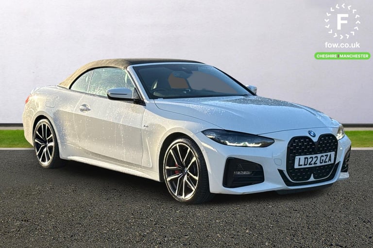 image for 2022 BMW 4 Series 420d MHT M Sport 2dr Step Auto Convertible DIESEL Automatic