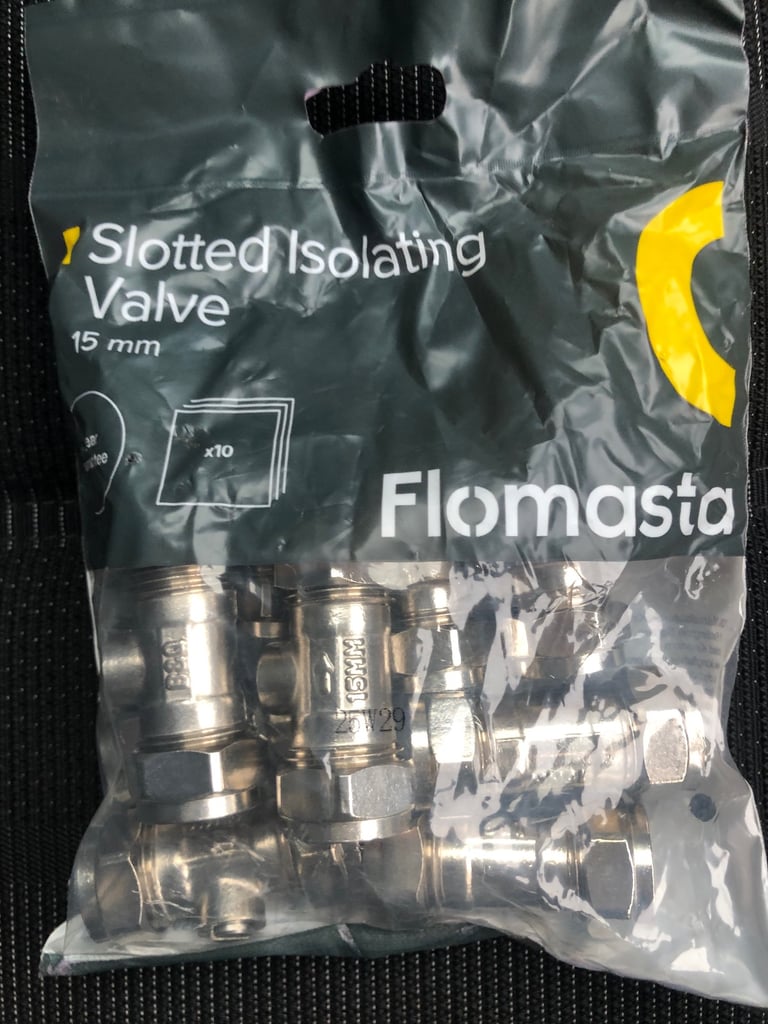 image for 10 isolating valves 