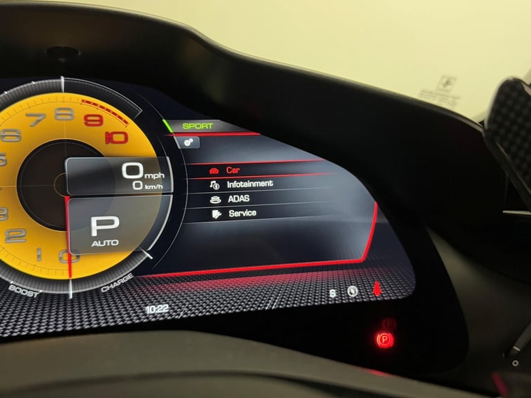  Ferrari 296 GTB 3.0T V6 7.45kWh Coupe 2dr Petrol Plug-in Hybrid F1 DCT Euro 6 (s/s) (830 ps Petr...