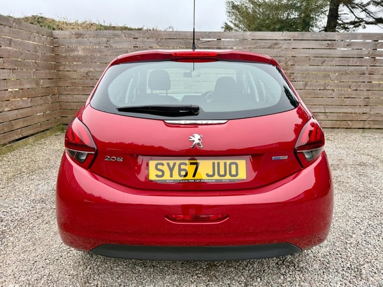 2017 67 PEUGEOT 208 1.2 PURETECH ACTIVE HATCHBACK 5DR PETROL MANUAL EURO 6 (82 P