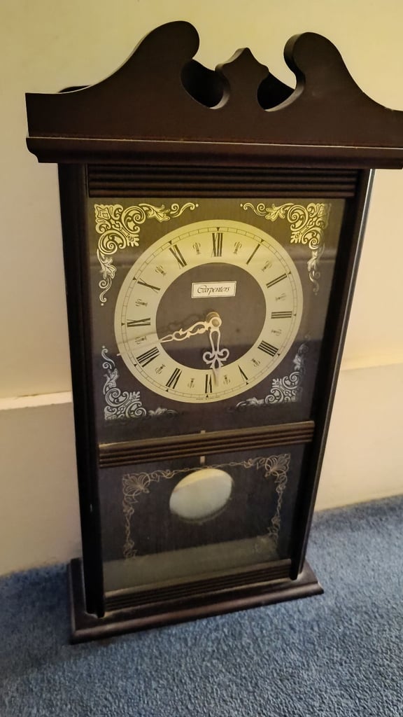 image for Antique vintage pendant clock 