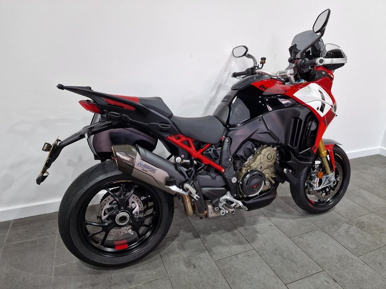 2022 Ducati Multistrada V4 Pikes Peak, Evotech Extras, Full Titanium Termignoni
