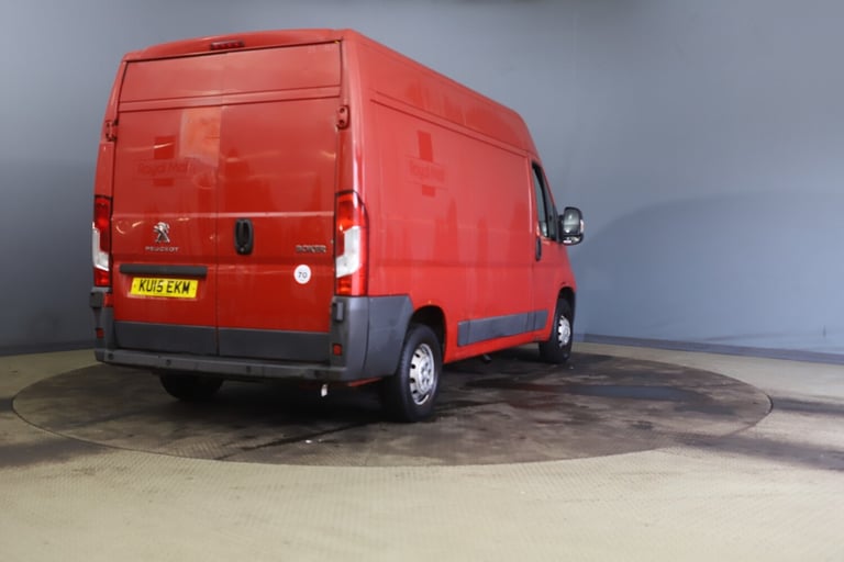 2015 PEUGEOT BOXER MWB 2.2 TDCI 110PS LOW MILES 1 OWNER PRICE IS PLUS VAT 