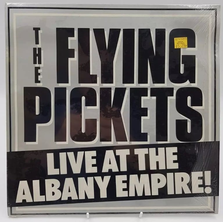 image for The Flying Pickets Live at Albany Empire 12&quot; Vinyl LP AVM Records AVM LP 0001