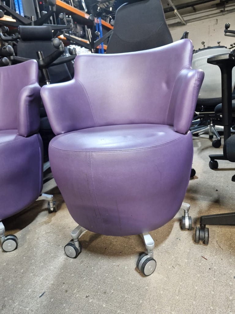 Orangebox tub chairs with or without wheels/castors (5 available)