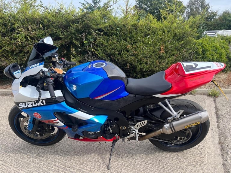 2008 08 SUZUKI GSXR 1000 K7 GSXR1000 SUPERBIKE CLASSIC SPORTS BLUE  WHITE