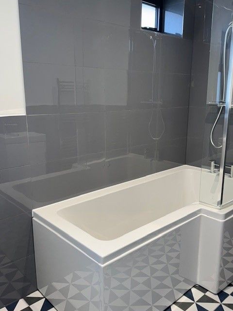 300x600mm grey porcelain floor and wall tiles