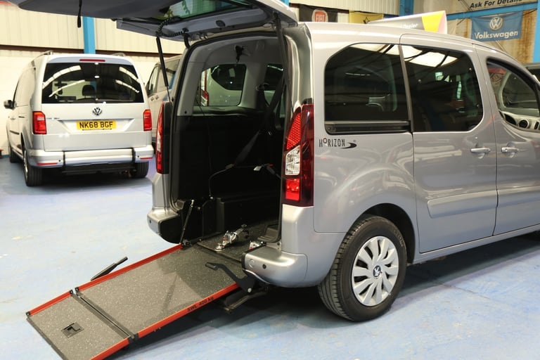 Peugeot Partner Petrol Wheelchair Accessible WAV Vehicle Low Miles Winch