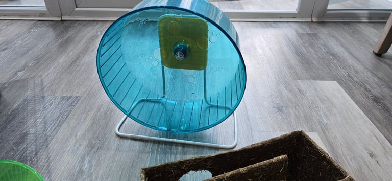 Hamster cage and accessories