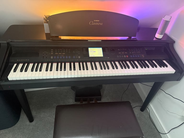 image for Yamaha Clavinova CVP-107 Piano and Stool  