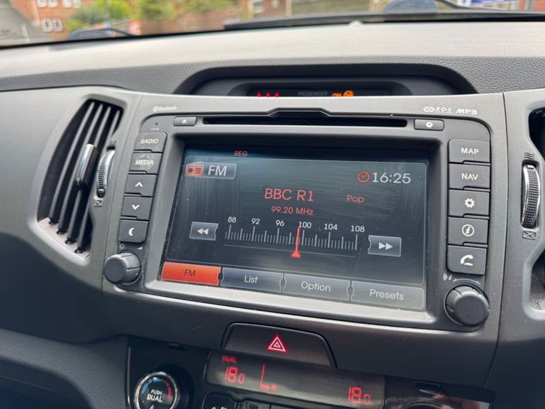 2013 Kia Sportage CRDI KX-3 SAT NAV Estate Diesel Manual