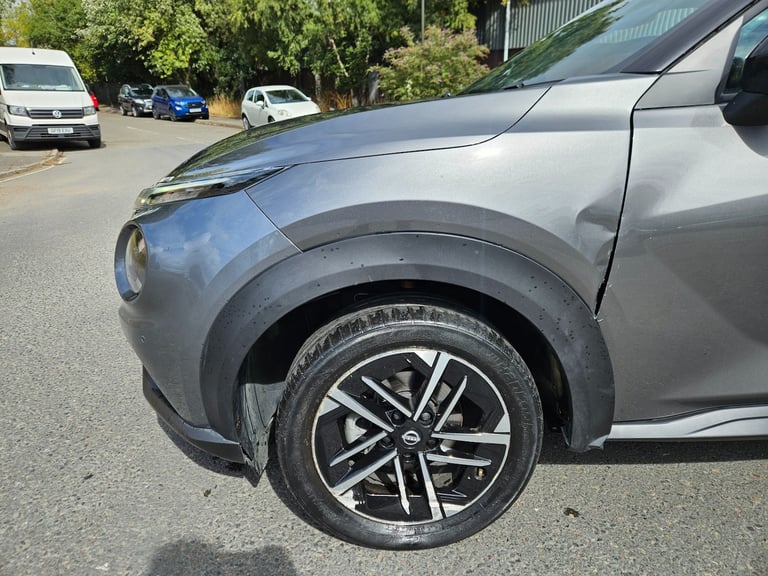 2025 25 NISSAN JUKE 1.6 Hybrid N-Connecta 5dr Auto Grey Damaged Salvage