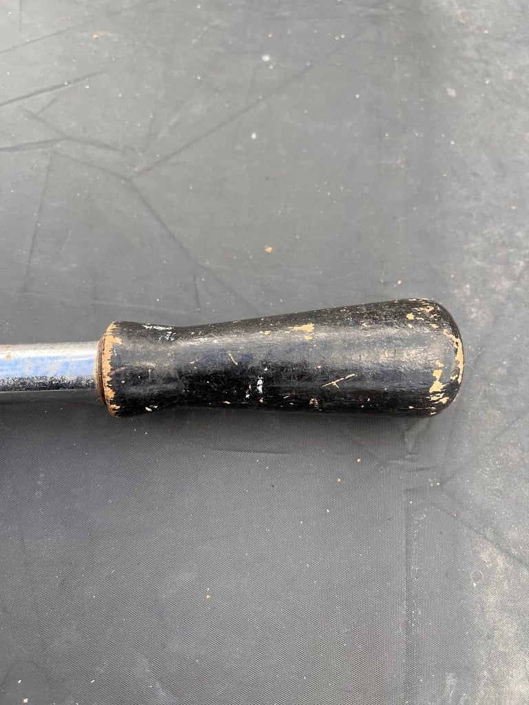 Vintage Industrial Spiral Ratchet Screwdriver