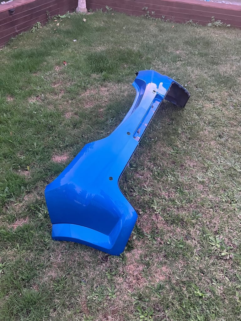 Vauxhall Astra h vxr rear bumper Arden blue 
