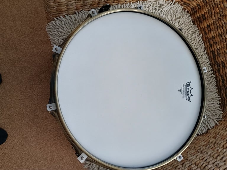 Snare Drum Brass Black Panther The Sledge Hammer 14 x 6.5 Superb quality 