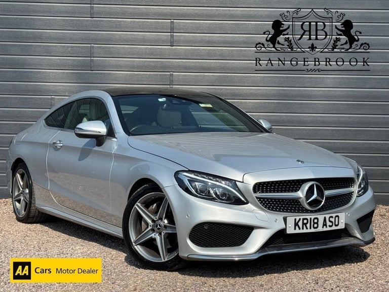 2018 18 MERCEDES-BENZ C-CLASS 2.1 C220D AMG LINE (PREMIUM PLUS) COUPE 2DR DIESEL