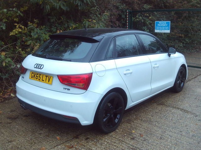 2015 Audi A1 1.4 TFSI Sport 5dr S Tronic White 56k Miles Years MOT Warranty £35 Road Tax HATCHBAC...