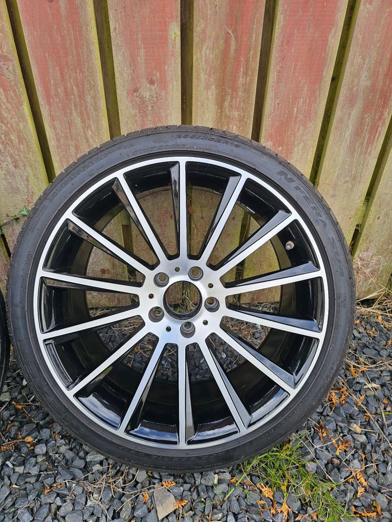 19" Mercedes style wheels and tyres 