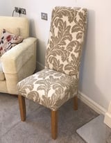 Willis & Gambier Ltd Oak Upholstered dining/bedroom chair