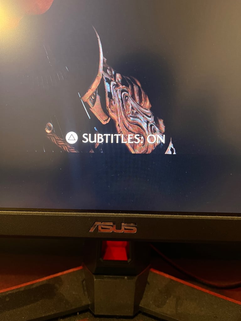 ASUS TUF 24” gaming HDR monitor 
