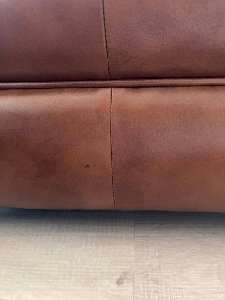 Parker Knoll Canterbury Large Leather Two Seater Sofa
