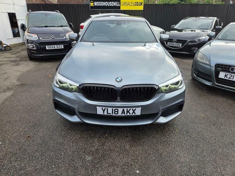 2018 BMW 5 Series 2.0 520i M Sport Auto Euro 6 (s/s) 4dr SALOON Petrol Automatic