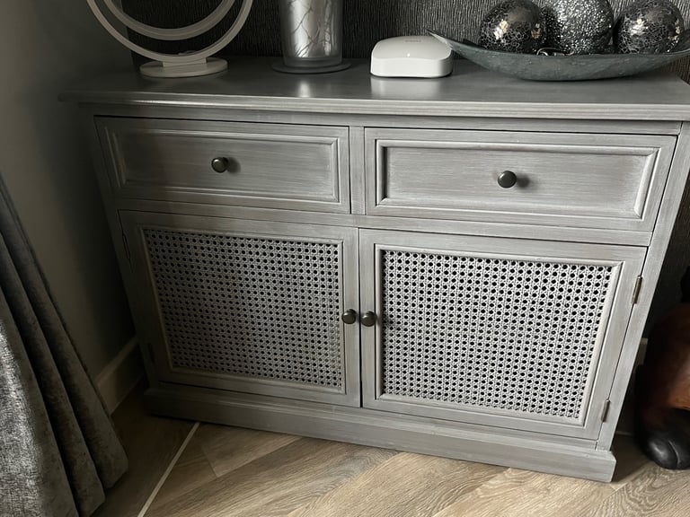image for Sideboard- Grey / draws and shelves 