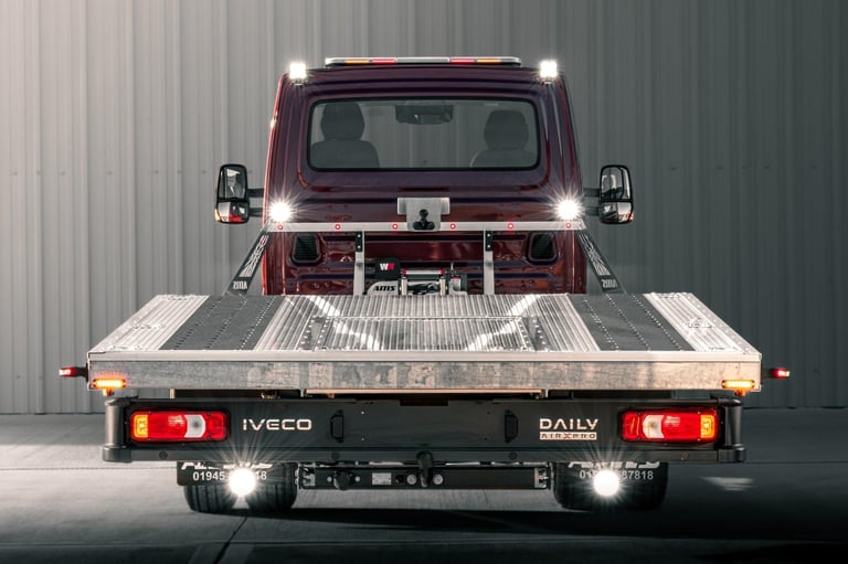 2025 3.0 210BHP AUTO IVECO DAILY 7.2 TONNE RECOVERY TRUCK CAR TRANSPORTER 
