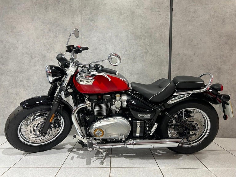 image for 2023 Triumph Bonneville Speedmaster 1200 - 1232 miles - STUNNING!!