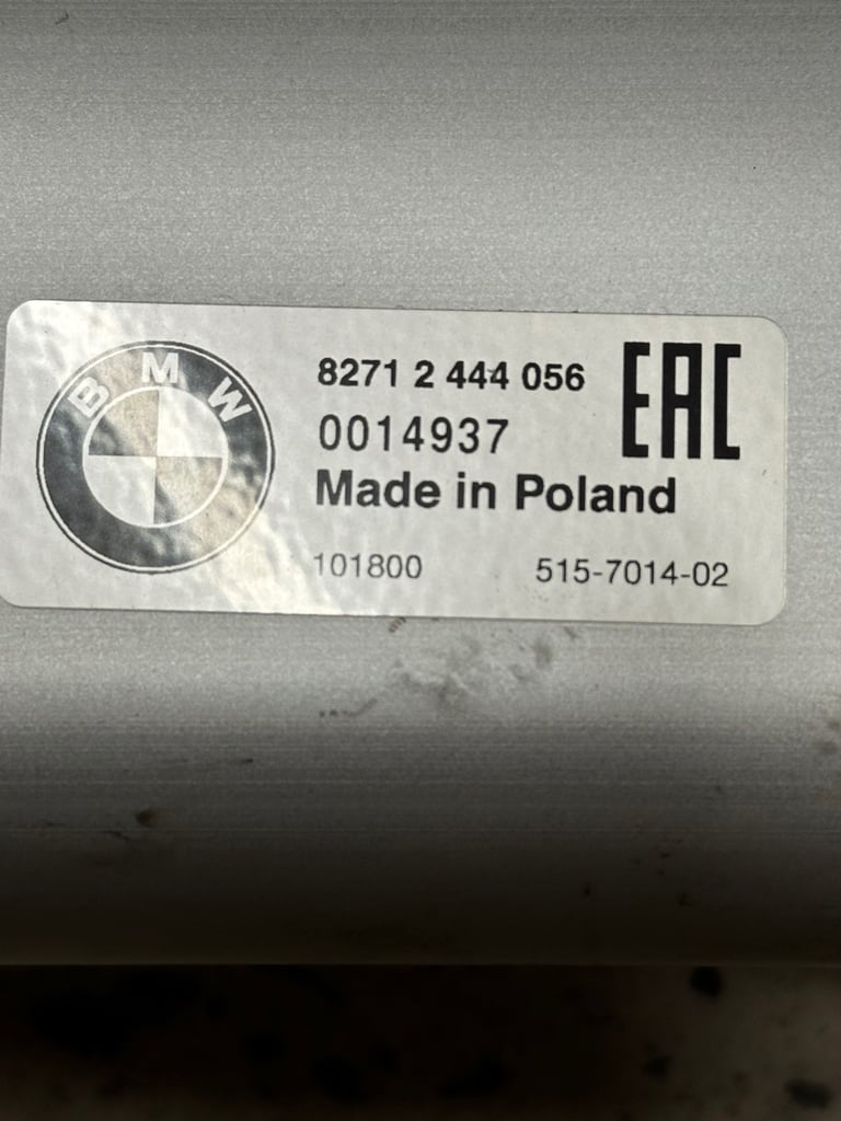 Genuine BMW X5 Roofbars