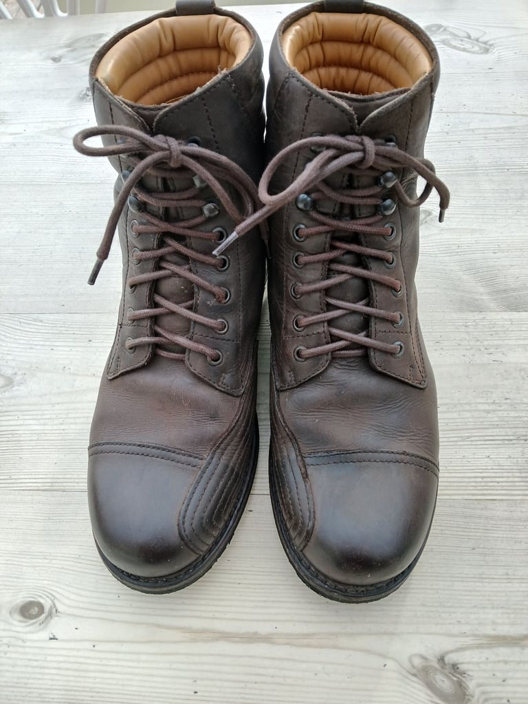 Rokker urban racer motorcycle boots