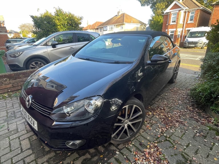 VW Golf Cabriolet 1.4 TSI. 2011. 82k miles. Spares or repairs. 