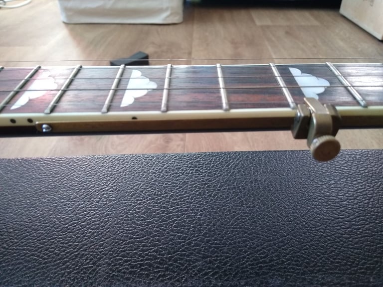 Left-hand Gold Tone White Ladye Banjo