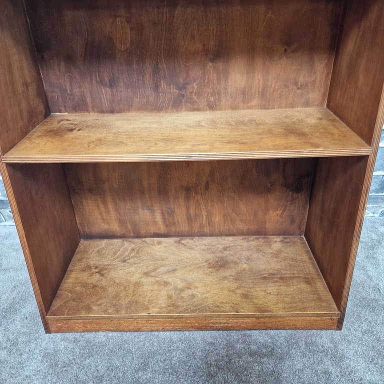 Vintage Solid Wood Bookcase – 3 Shelves