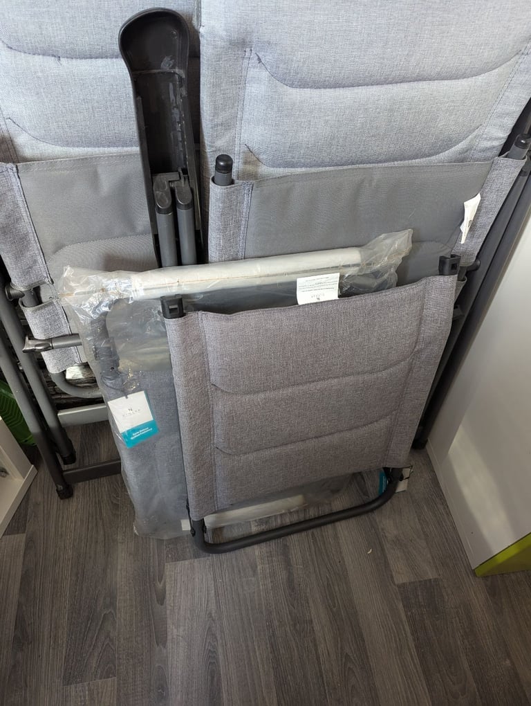 image for 2 reclining chairs and foot rests 