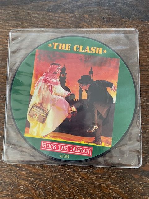 image for The Clash 7” Single ‘Rock The Casbah’ Picture Disc Vinyl