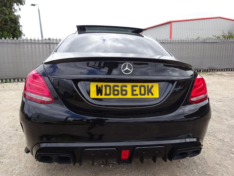 2017 66 REG MERCEDES BENZ C250 D AMG LINE PREMIUM+ DIESEL AUTO DAMAGED SALVAGE